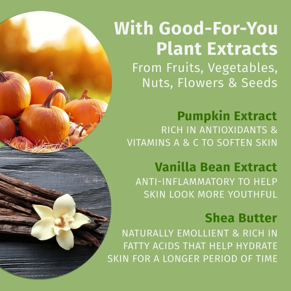 HEMPZ Pumpkin & Vanilla Chai Herbal Body Moisturizer 17oz